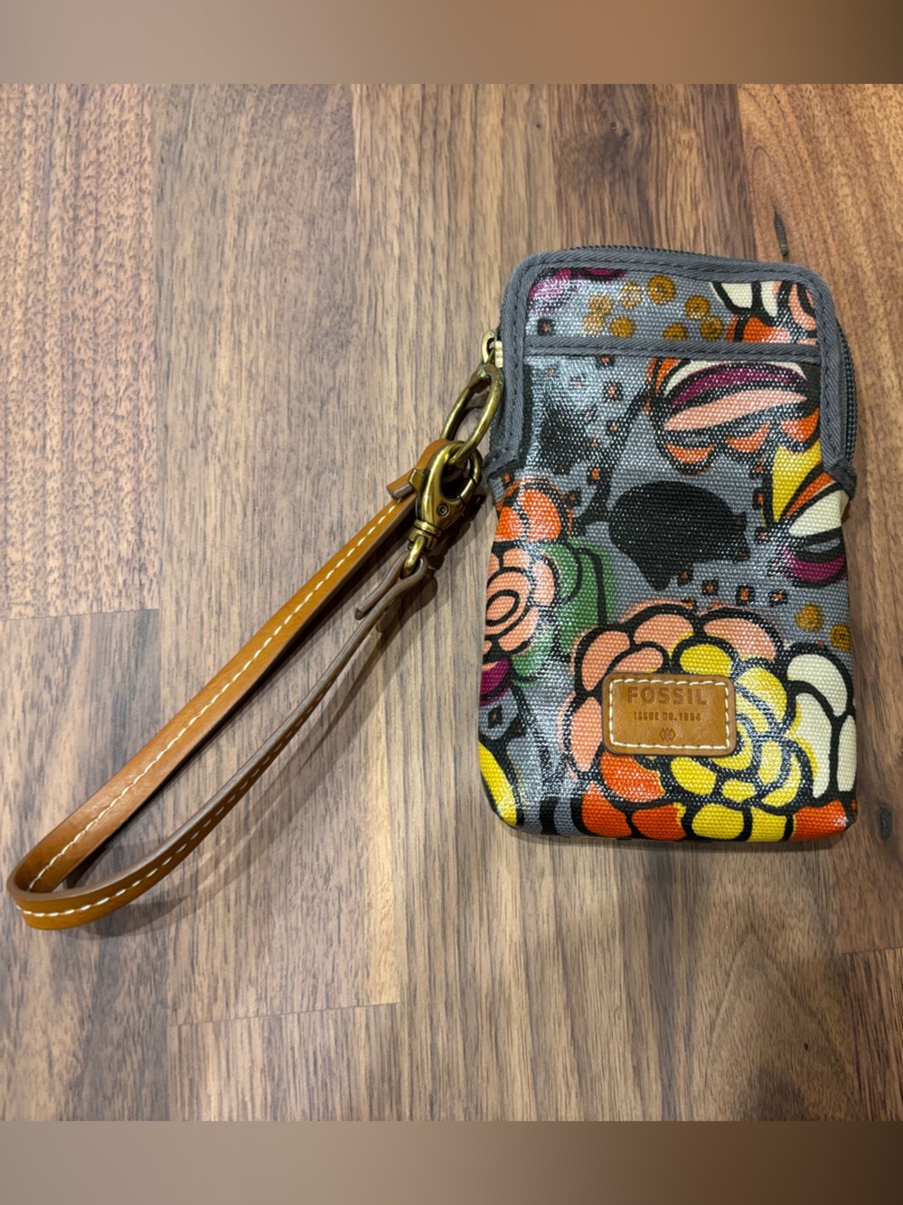 Fossil Floral Wristlet Phone Wallet - Multicolor